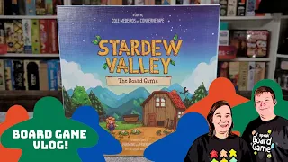 Board Game Vlog! (Stardew Valley: The Board Game)