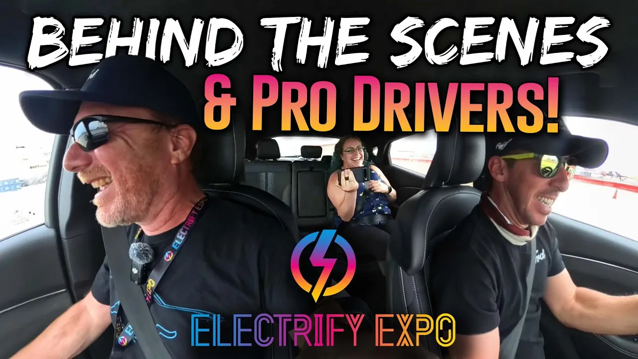 Behind the Scenes at Electrify Expo & Mustang Mach-E Hot Lap Drivers