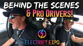 Behind the Scenes at Electrify Expo & Mustang Mach-E Hot Lap Drivers