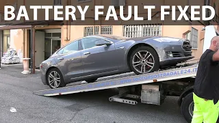 EV Hub repaired Norwegian Tesla Model S battery that failed while in Italy