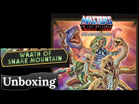 Masters of the Universe: The Board Game – Wrath of Snake Mountain: Unboxing