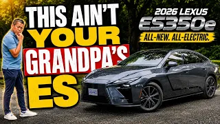 This Sure Ain't Your Grandpa's ES! | NEW 2026 Lexus ES350e EV Review