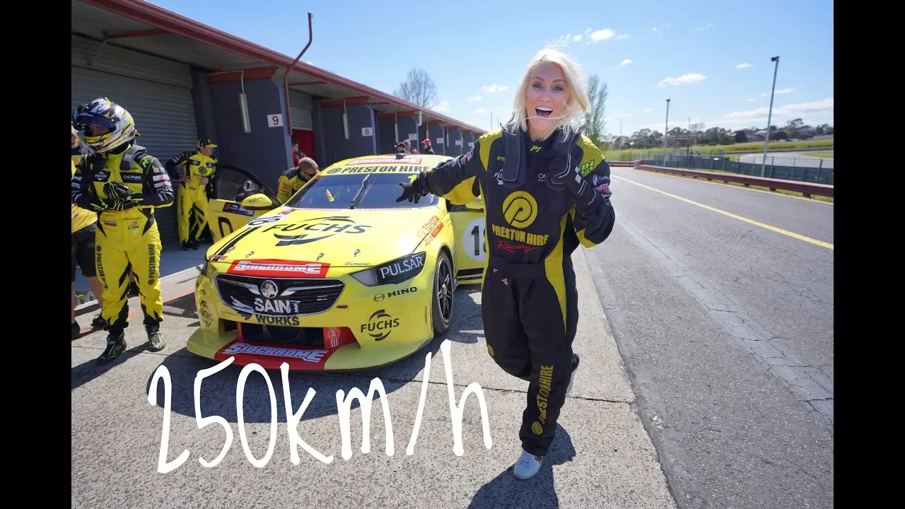 We Hit the Curb at 250km/h!!