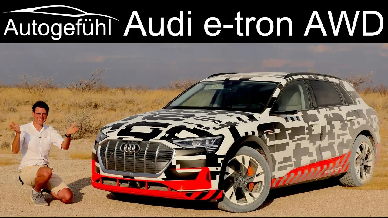 Audi e-tron DRIVING REVIEW electric quattro AWD test e tron  - Autogefühl