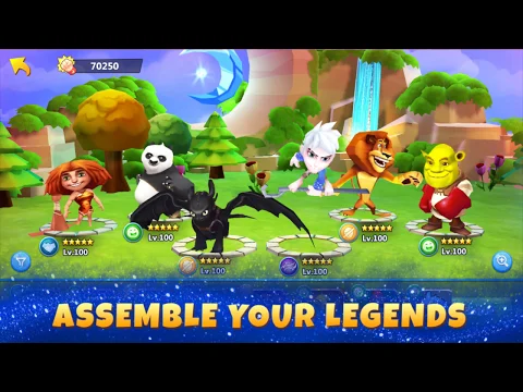 Видеоклип на DreamWorks Universe of Legends
