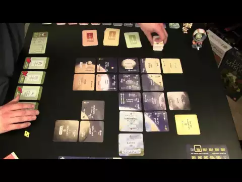 Leaving Earth Unboxing, Setup, and Very Hard Solitaire Gameplay