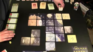 Leaving Earth Unboxing, Setup, and Very Hard Solitaire Gameplay