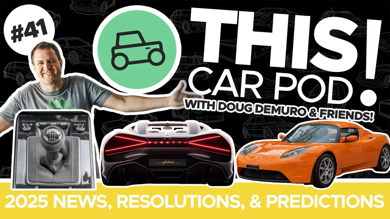 Bugatti Reclaims the Speed World Record, and a Bad 2025 for Electric Pickups! THIS CAR POD! EP41