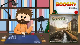 Booghy plays...Kanal(2p, Rules, Playthrough, Review)