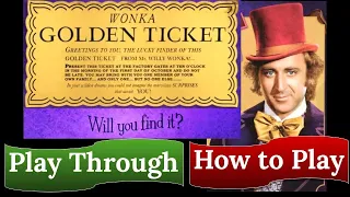 The Golden Ticket Game: Play Through & How to Play