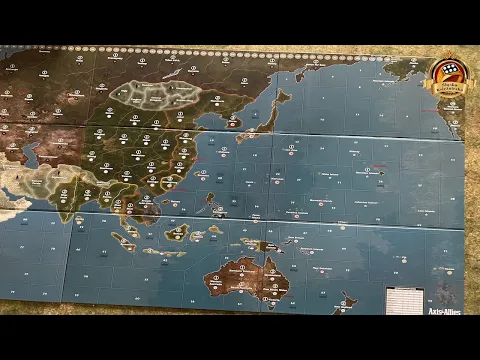 Axis & Allies 1940 - druga edycja - odpakowanie gry planszowej