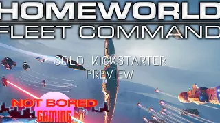 Homeworld: Fleet Command - Solo Kickstarter Preview - Not Bored Gaming