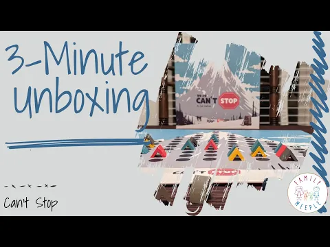 Can't Stop - 3-Minute Unboxing