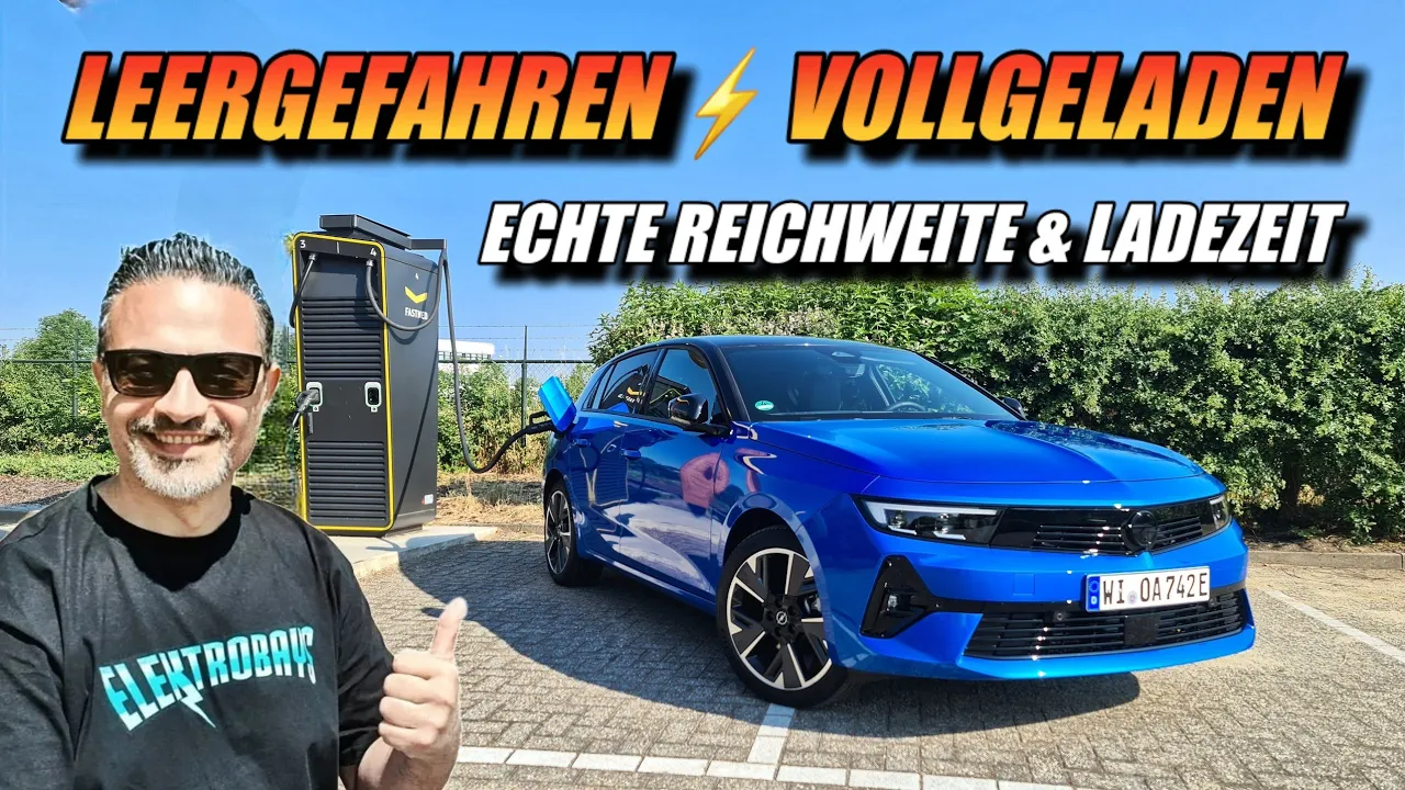 WOW! Opel Astra electric Echte Autobahn Reichweite und Ladezeit 5 - 80% #elektroauto #electriccar