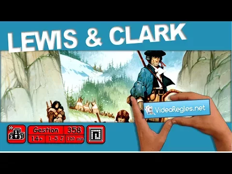 La vidéorègle du jeu de société "Lewis & Clark" par Yahndrev (#358)