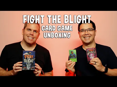 Unboxing Fight the Blight - Zombie Survival Card Game