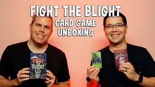 Unboxing Fight the Blight - Zombie Survival Card Game