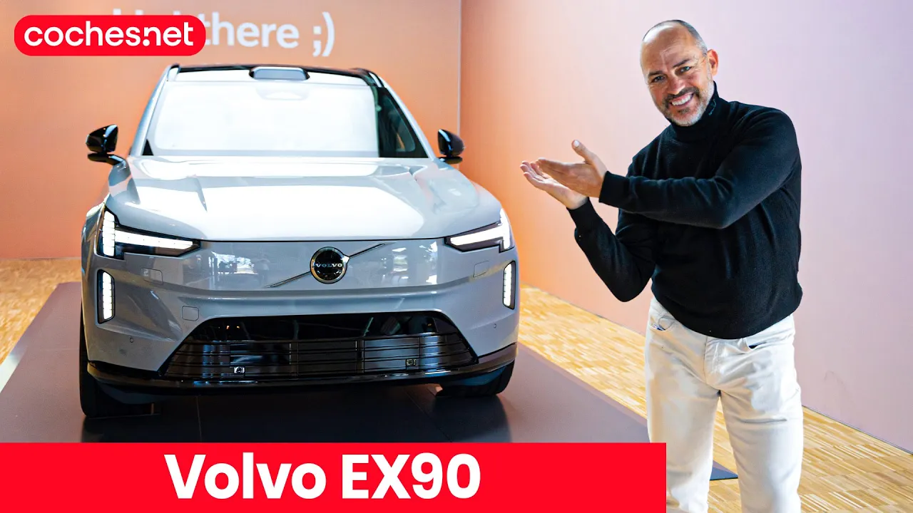 Volvo EX90 | Presentación |Primer vistazo / Review en español | coches.net