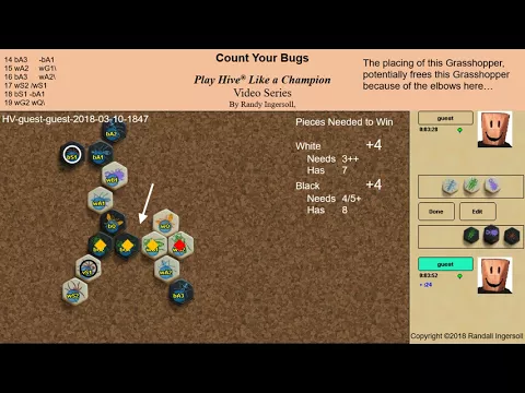 Counting Bugs Play Hive Like a Champion Video Series