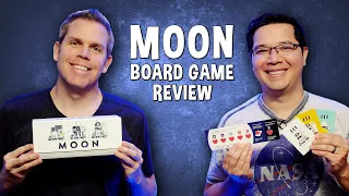 Review of Moon - Lunar Base Building Card Drafting Board Game