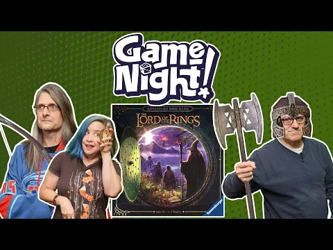 Lord of the Rings Adventure Book Game - GameNight! Se10 Ep47 - How to Play and Playthrough