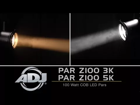 Product video thumbnail for ADJ American DJ Par ZP100 3K 100W Polished Par Can LED Light
