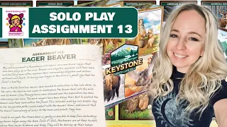 Solo Play Assignment 13: Keystone North America (1st ed)
