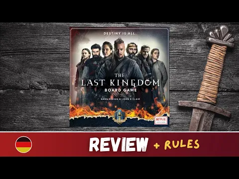 The Last Kingdom Board Game Destiny is all | Review | Taste Test | Deutsch