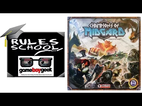 How to Play Champions of Midgard (Rules School) with the Game Boy Geek