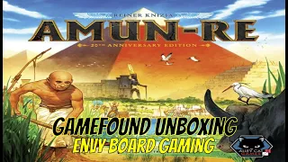 Amun-Re 20th Anniversary Gamefound Unboxing