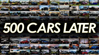 How Things Change After Driving 500 Cars