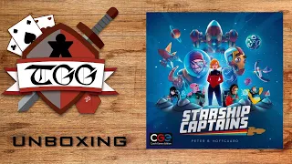 Starship Captains Board Game Unboxing