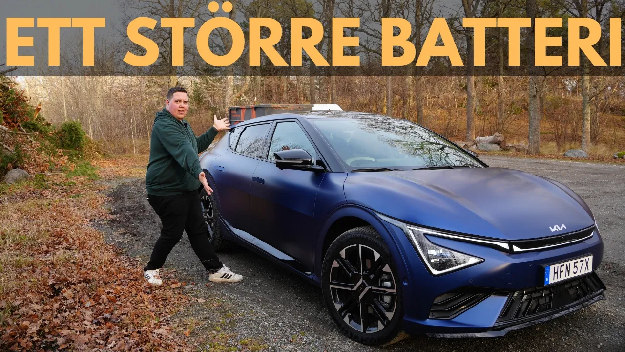 Nya Kia EV6 gör en redan bra bil bättre | Elbilsmagasinet