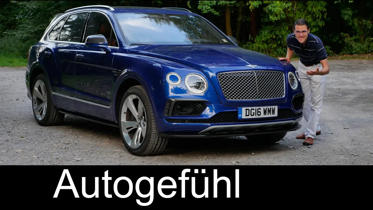 Bentley Bentayga W12 FULL REVIEW test driven SUV Autobahn