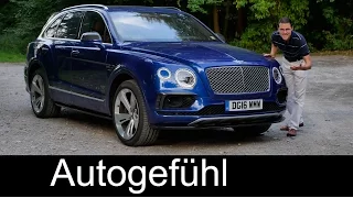 Bentley Bentayga W12 FULL REVIEW test driven SUV Autobahn