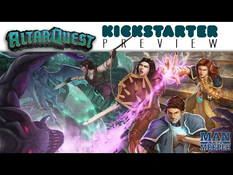 Altar Quest Preview by Man Vs Meeple (Blacklist Games)