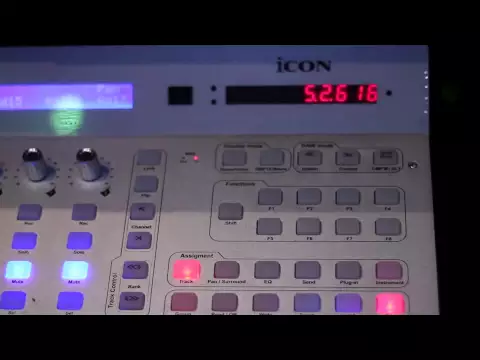 Product video thumbnail for Icon Qcon Pro 8-fader DAW Control Surface