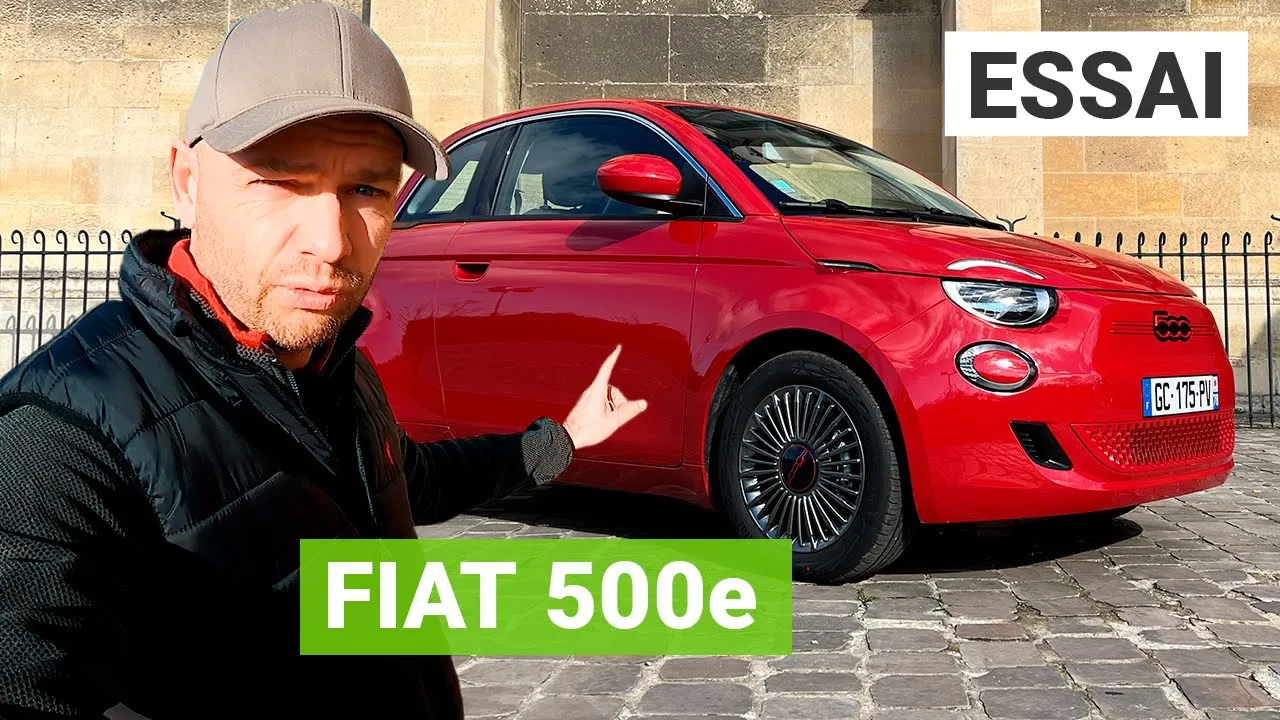 Essai Fiat 500e 24kWh RED edition : petite batterie, grand plaisir ?