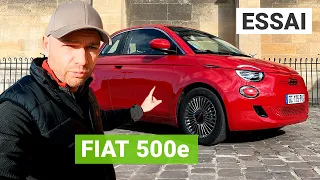 Essai Fiat 500e 24kWh RED edition : petite batterie, grand plaisir ?