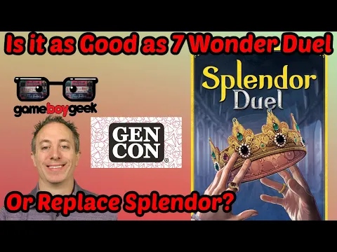 Splendor Duel Overview & First Impressions - Does it Replace Splendor or Better Than 7 Wonders Duel?