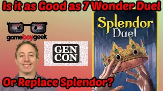Splendor Duel Overview & First Impressions - Does it Replace Splendor or Better Than 7 Wonders Duel?