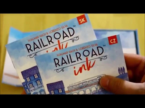 Railroad Ink: Azurově modrá edice