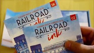 Railroad Ink: Azurově modrá edice