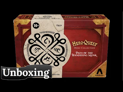 HeroQuest: Hero Collection - Path of The Wandering Monk: Unboxing