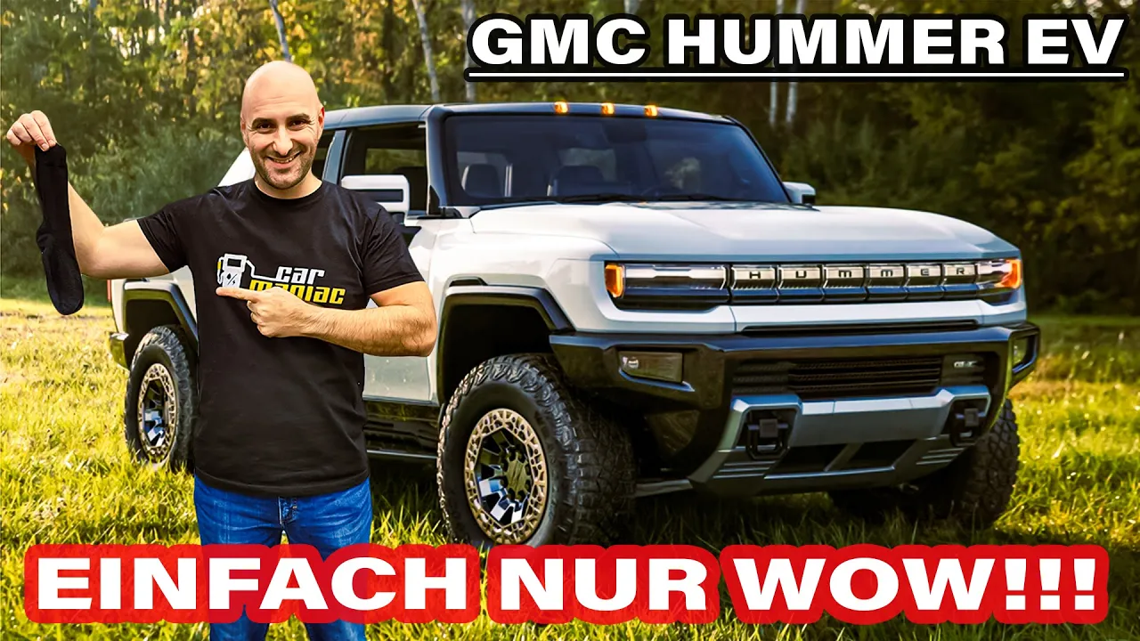 GMC Hummer Elektro: Mit TECHNOLOGIE die von den SOCKEN HAUT!