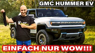 GMC Hummer Elektro: Mit TECHNOLOGIE die von den SOCKEN HAUT!