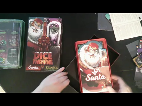 Dice Throne: Santa v. Krampus Unboxing