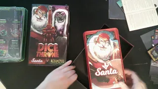Dice Throne: Santa v. Krampus Unboxing