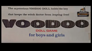 Board Game Archaeology #73 Voodoo Doll Game by Schaper (1967)