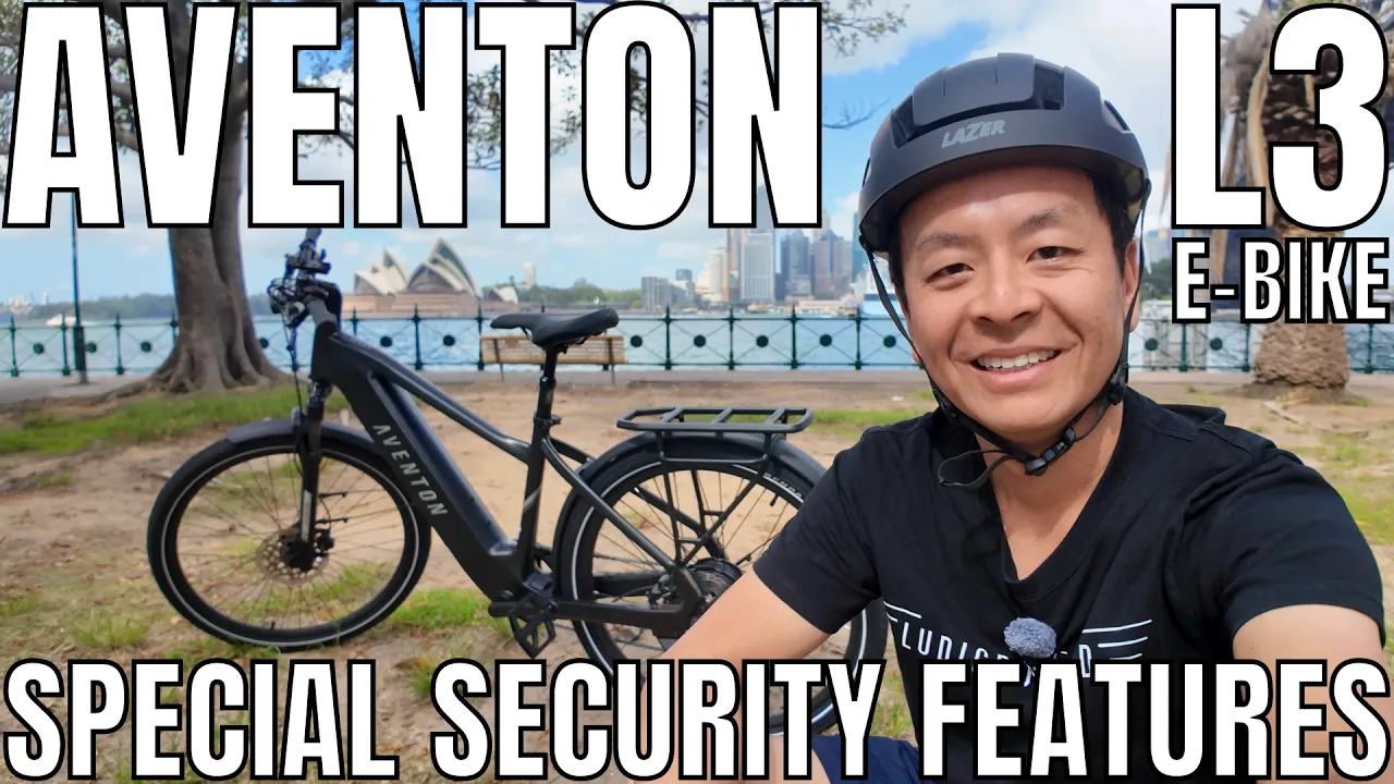 Aventon Level 3 E-Bike: Range Speed Specs & Special Security Features